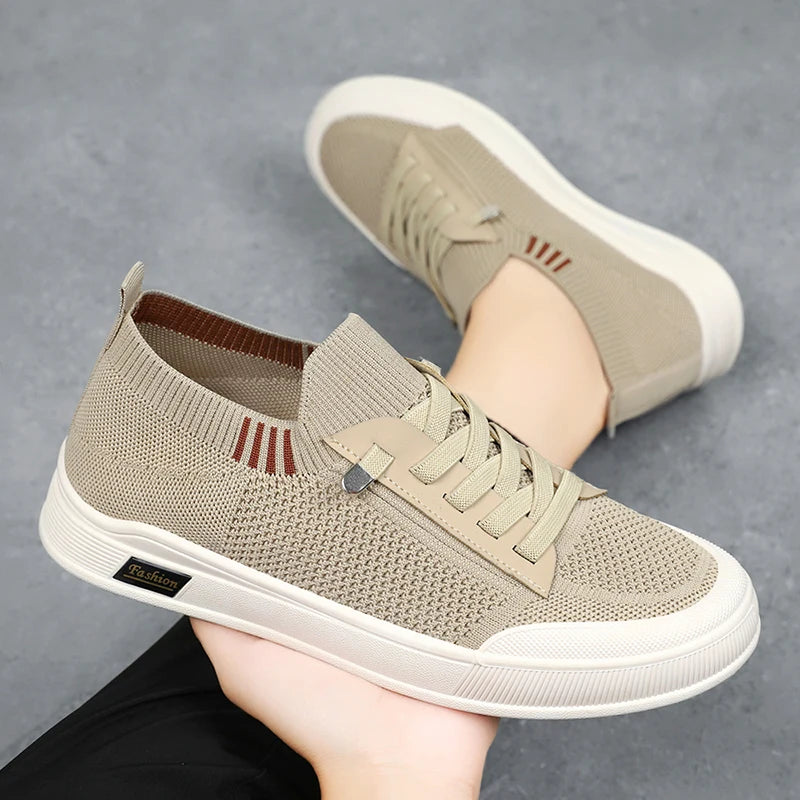 men's sneakers，casual sneakers，men's summer sneakers，free shipping shoes，Strateless Casual Shoes Breathable casual sneakers