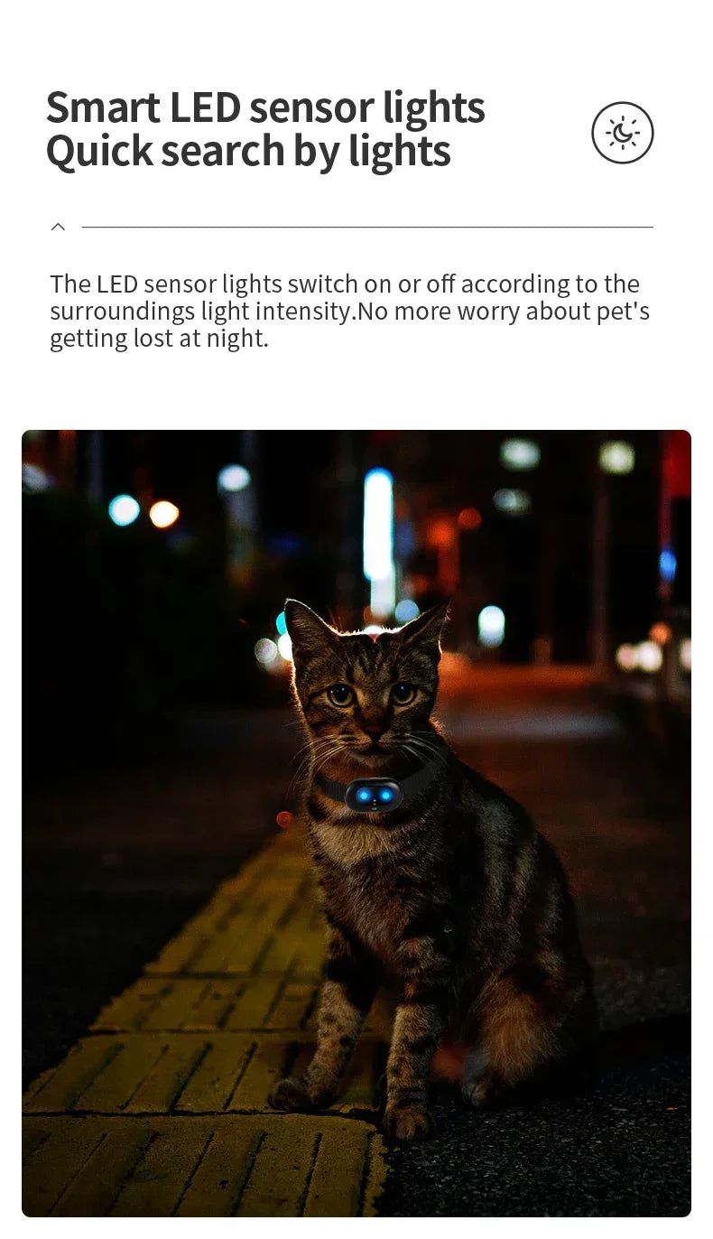 2G/ 4G GSM GPS Pet Tracker Voice Monitor, Pet Dog Gps Anti Loss Mini Tracker IP67 Waterproof Built-in 1300 MAh Battery Locator