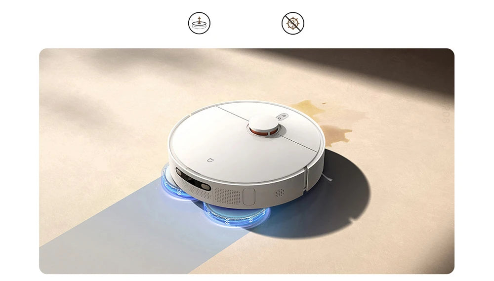 XIAOMI MIJIA OMNI 2 Robot Vacuum Cleaners C102CN Home Robot Vacuum Cleaners and Mop Combo APP Control Self Cleaning Empty Dock