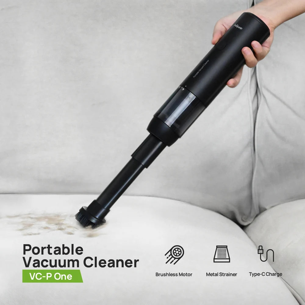 ABIRDAY Cordless Handheld Vacuum Cleaner for Laptop & Car,Portable & Multifunctional,USB Rechargeable,Strong Suction,Brushless