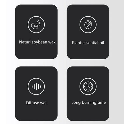 Enchanting Aromatherapy Candles: Long-Lasting Freshness for a Romantic, Festive Home Ambiance - Perfect Christmas Gift!