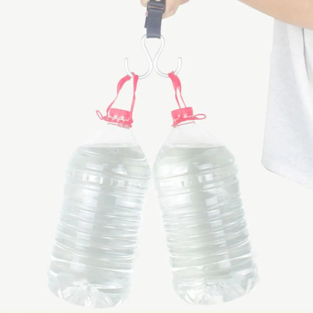 S Shape Baby Stroller Hooks Double Hook Solid Color Hanging Hook Cart Organizer Stroller Accessories Stroller Accessories Cart