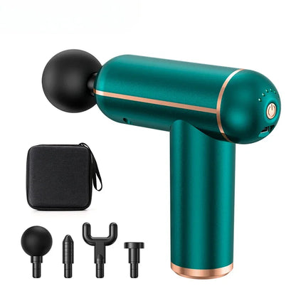 NEW Massage Gun Portable Percussion Pistol Massager For Body Neck Deep Tissue Muscle Relaxation Gout Pain Relief Fitness