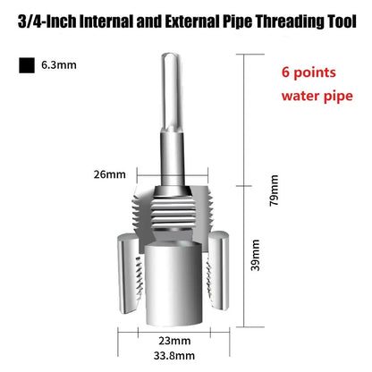 Multifunctional Screw Extractor Kit Easy Removal Compact Broken Screw Extractor Repair Powerful Claw Screw Extraction Tool Sink
