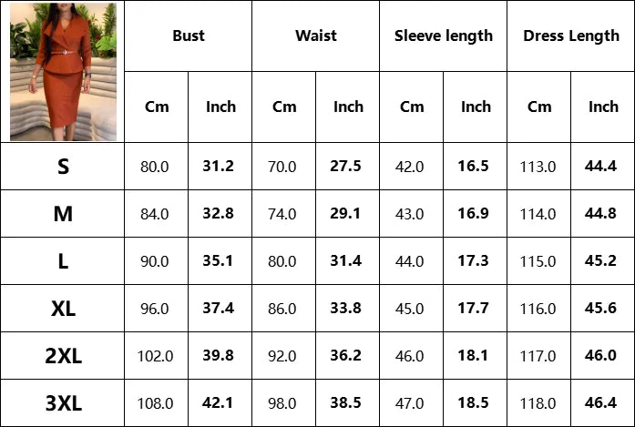 Elegant Office Dresses for Woman V Neck Full Sleeve Belt Waisted Sheath Package Hips Mid Calf Formal Business Work Wear Gowns OL