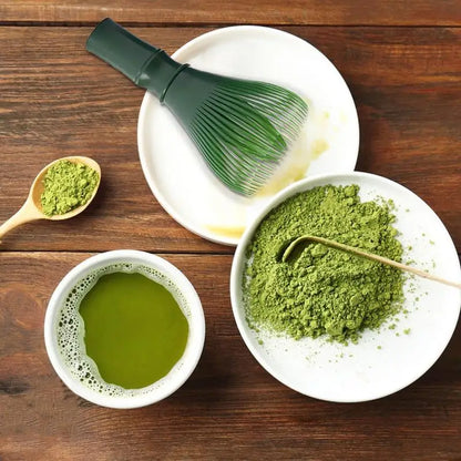 Traditional Matcha Whisk Reusable Resin Matcha Whisk Chasen Dishwasher Safe Matcha Stirrer Matcha Green Tea Powder Preparation