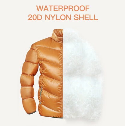 Kamperbox Down Jacket hot Men Goose Down jacket men Thermal jacket down jacket men's  camping equipment