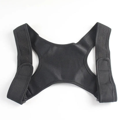 Black Adjustable Back Posture Corrector Fixed Strap Hunchback Correction Strap Male and Female Back Posture Correction Strap