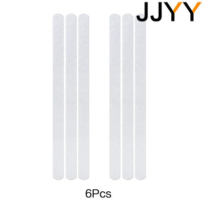 JJYY 6/12/24 Pcs Anti Slip Strips Shower Stickers Colored Non Slip Bath Safety Strips for Bathtub Shower Stairs Floor