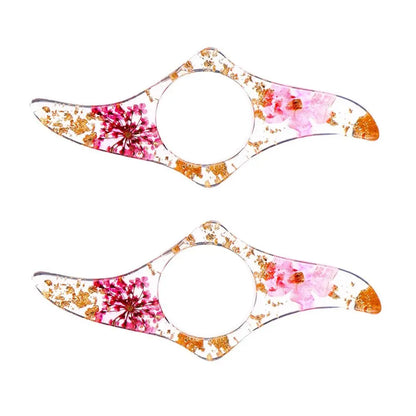 Book Accessories Acrylic Thumb Book Support Dried Flower Spreader Thumb Book Brace Colorful Smooth Book Page Holders Book Lovers