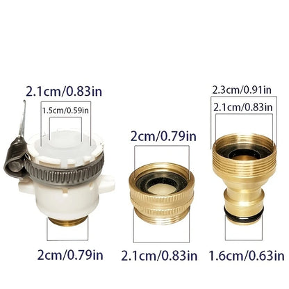 Water Pipe Adapter, Household Faucet, Quick Water Connection, Washing Machine Water Gun, Water Pipe Hardware Accessories