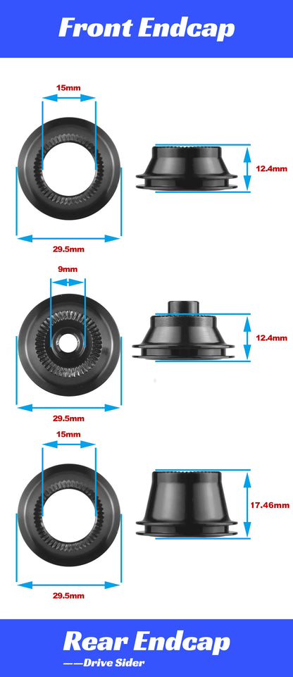ARC hubs Converter mtb mountain bike hubs cap MT039 MT010-PRO 005 006 007 009 15mm 9mm 12mm 10mm bicycle hub adaptor Accessories