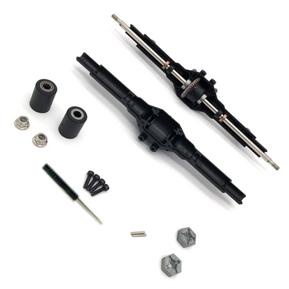 For Wltoys 12428 12423 RC Car Spare Parts Rear Axle Rear Gearbox Accessory Parts Differential