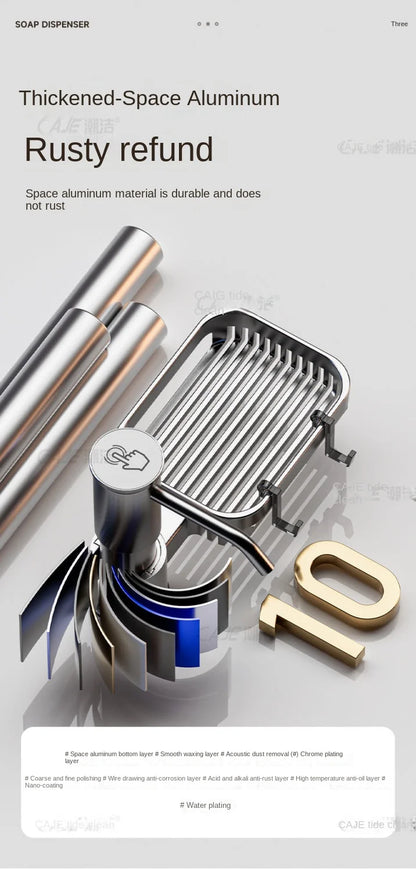 Kitchen sink soap dispenser sink detergent press household washing basin soap extension tube detergent pressurizer