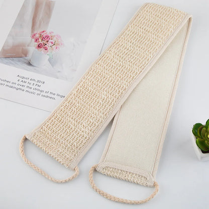 Bath Towel Cleansing Back Strip Sisal Bath Towel Bath Body Sponge Scrub Brush Bath Towel Cleansing Back Strip Sisal Bath Towel