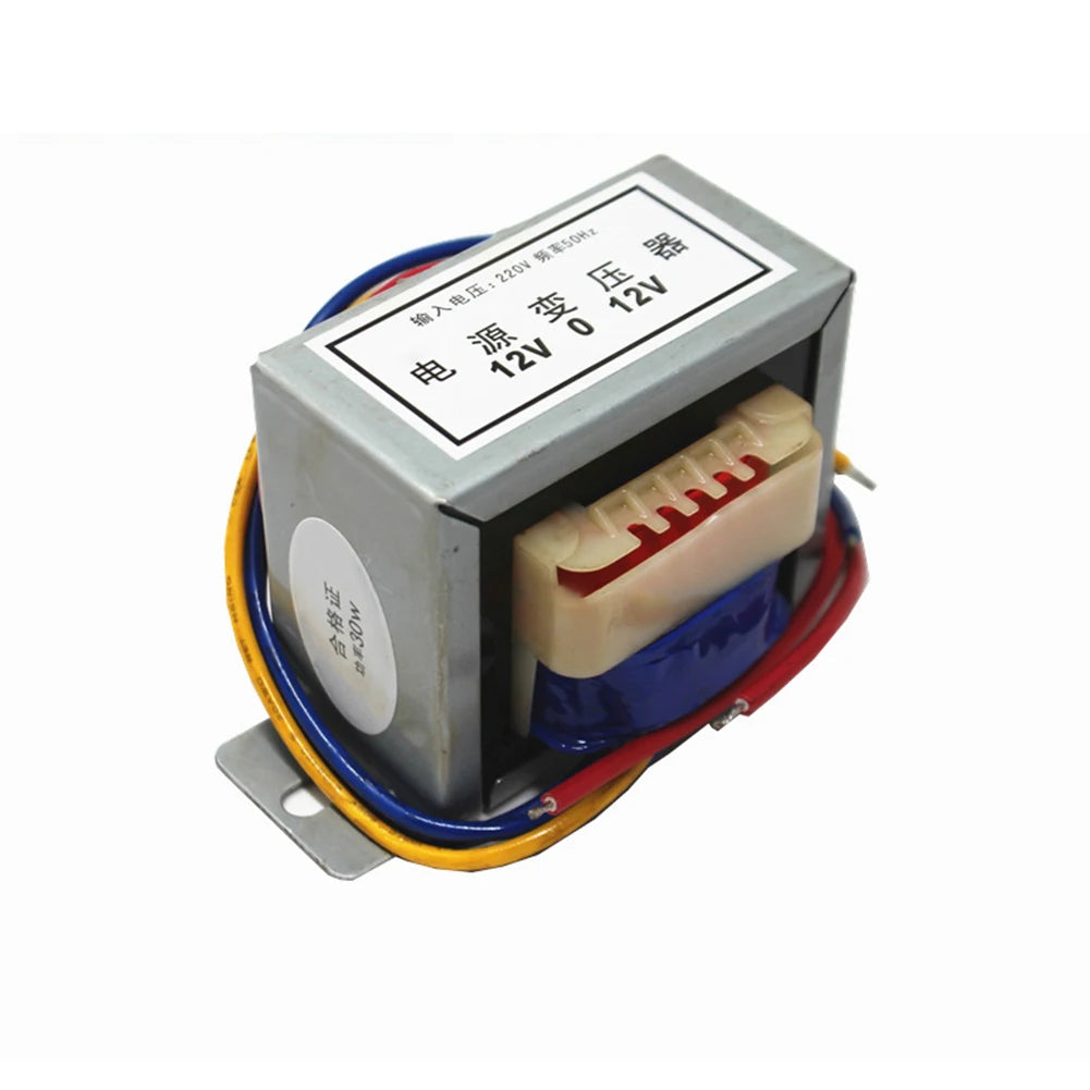 30W Single/dual Phase EI Power Transformer AC 220V To AC 12V/24V Output Voltage Electrical Supplies