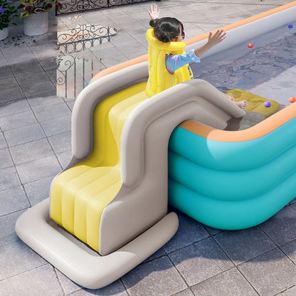 Inflatable Water Slide Inflatable Water Slide Compact Inflatable Climbing Wall Water Slide Park Outdoor Summer Fun for Kids