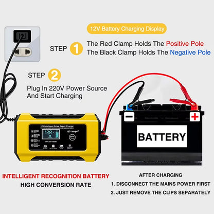 12V6A charger, car battery charger, 12V charger, battery charger, battery charger