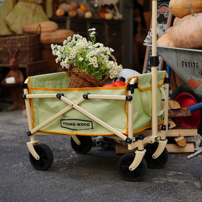 Camping Wheelbarrow Door, Exquisite, Small, Practical and Sturdy Shelf, Super Strong Load-Fold Design, Camping Essentials That Does Not Take the Storage Space, Scientific and Reasonable Storage Space, Good Quality Bearing and