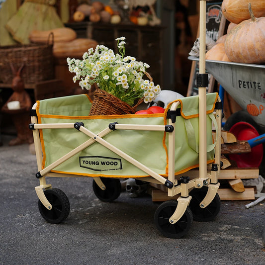 Camping Wheelbarrow Door, Exquisite, Small, Practical and Sturdy Shelf, Super Strong Load-Fold Design, Camping Essentials That Does Not Take the Storage Space, Scientific and Reasonable Storage Space, Good Quality Bearing and