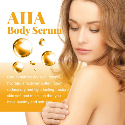 Hyaluronic Acid Vitamin C AHA Face Serum Dark Spots Corrector Shrink Pore Moisturizing Brightening Repair Lighten Body Skin Care