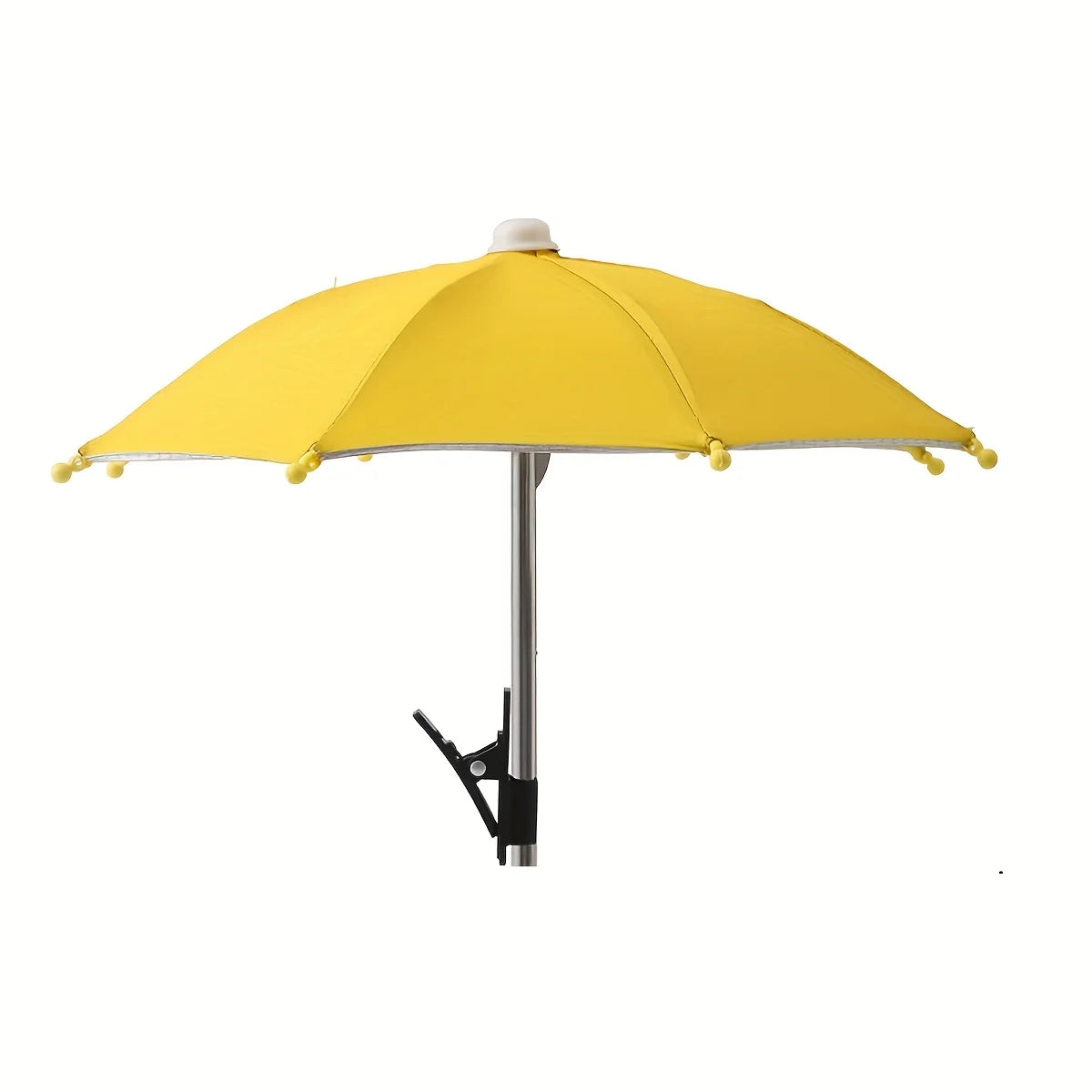 Mobile Phone Holder Sunscreen Umbrella Clip Outdoor Mobile Phone Fixed Umbrella Rain Parasol Mobile Phone Anti-Reflective