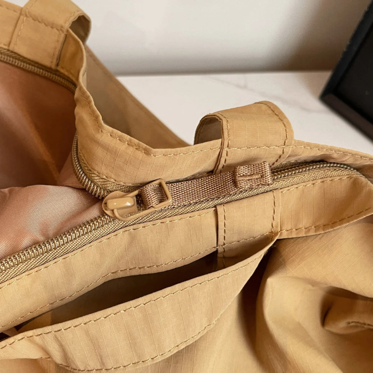 Tote Bag for Women 2025 New Large-Capacity Canvas Shoulder Bag Commuter Computer Bag Large Bag Handbag Korean Style Work Class Travel Play Shopping Shopping