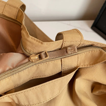 Tote Bag for Women 2025 New Large-Capacity Canvas Shoulder Bag Commuter Computer Bag Large Bag Handbag Korean Style Work Class Travel Play Shopping Shopping