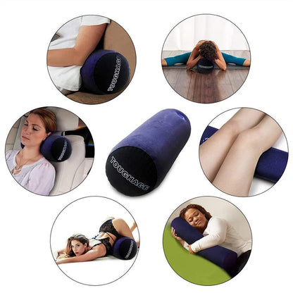 Portable Inflatable Pillow Multifunctional Body Pillow Cushion Positions Support Air Cushion Outdoor Travel Triangular Pillow