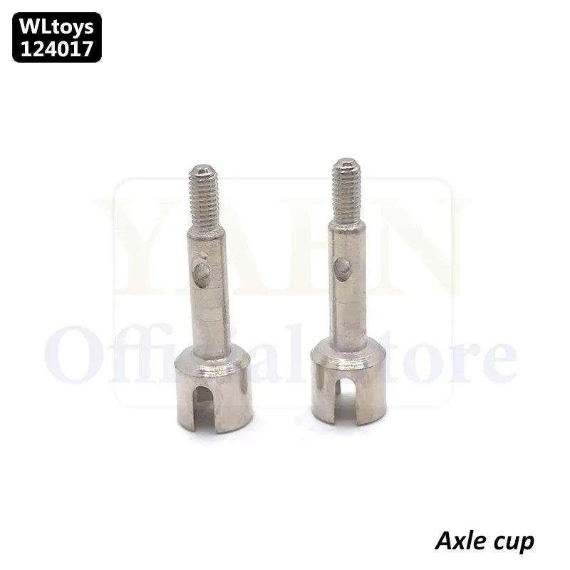 WLtoys 124017 1/12 RC Original Metal Spare Parts Swing Arm C Seat Bottom Motor Differential Gearbox Shock Absorbers Tire