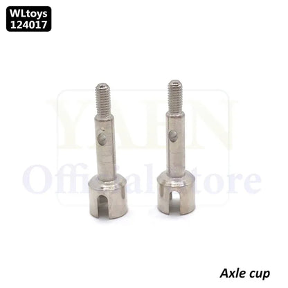 WLtoys 124017 1/12 RC Original Metal Spare Parts Swing Arm C Seat Bottom Motor Differential Gearbox Shock Absorbers Tire