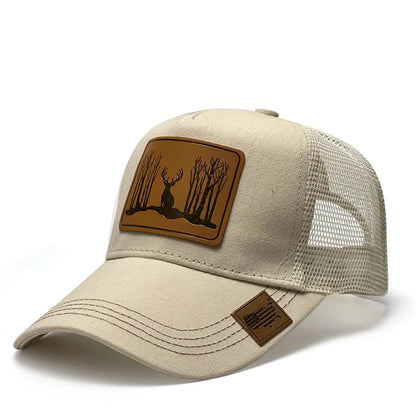 Fashion Leathers Luxury Baseball Caps Female Male Sport Visors Snapback Cap Sun Hat Gorras Hombre Designer Trucker Hat men cap