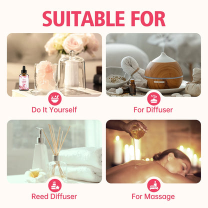 Lotus essential oil Moisturizing and nourishing deep repair oil for face, body, nails, hair and eyelashes Suitable for all skin