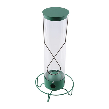 WON Droll Yankees Squirrel-Proof Wild Bird Feeder Outdoor Patio Wrought Iron Hanging Bird Feeder