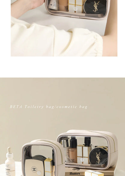 Tianzong Toiletry Bag Portable Travel Business Trip Cosmetics Cosmetics Bag Waterproof Transparent Cosmetic Bag