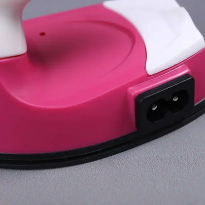 Mini Electric Iron Portable Travel Craft Clothing Sewing Mat Electric Iron Protector Household Iron Supplies