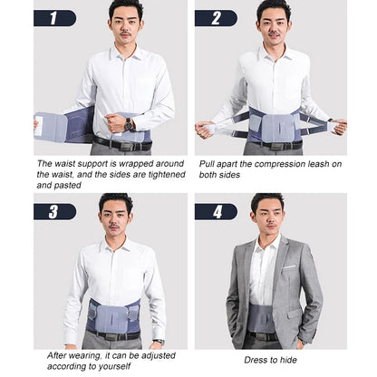 Back Brace for Men and Women, Lumbar Support Belt for Sciatica,Herniated Disc, Scoliosis Back Pain Relief,with Adjustable Straps