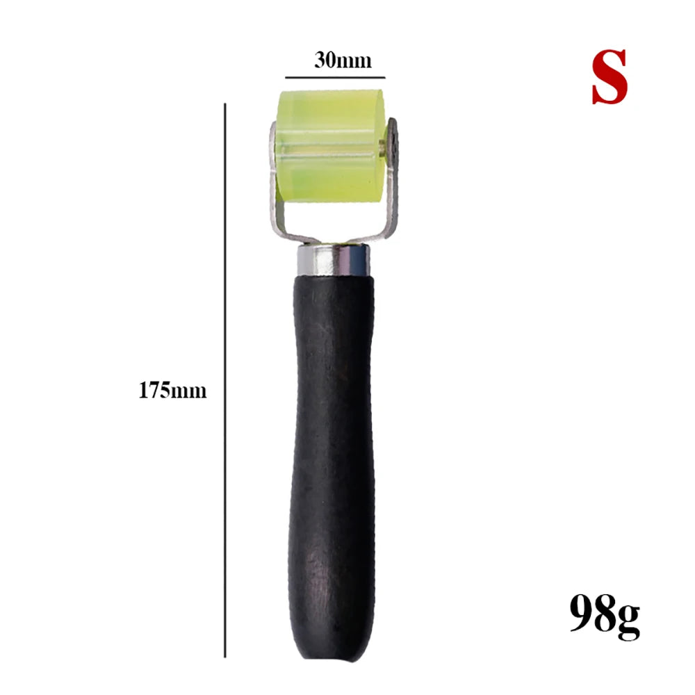 Car Soundproof Wheel Tire Patching Compaction Roller Wheel Automobile Audio Sound Insulation Cotton Roller Pushing Wheel Tool