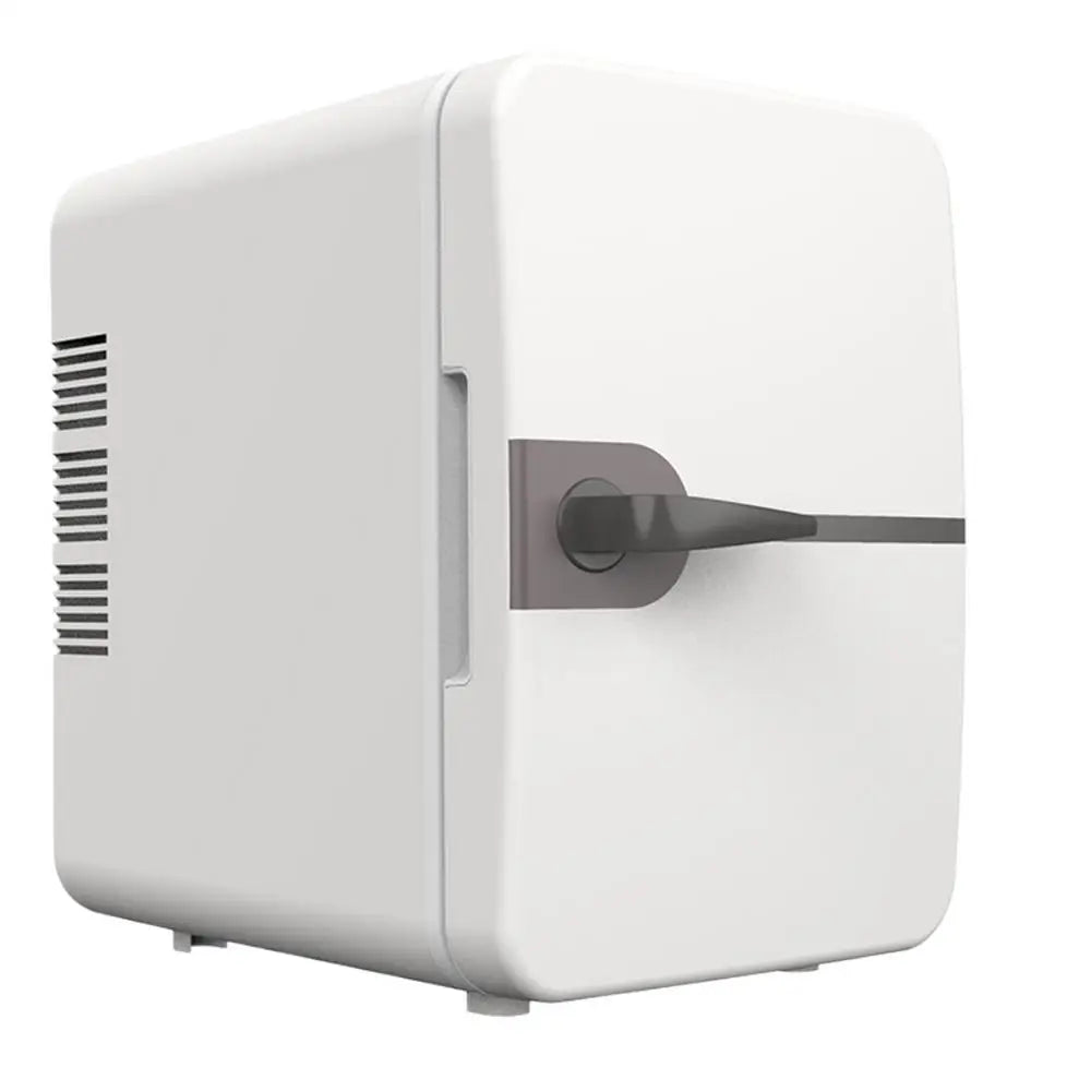 6L Car Mini Fridge For Camping Picnic Beauty Cosmetics Mask Makeup Skincare Refrigerator Cooling Dormitory Refrigerator