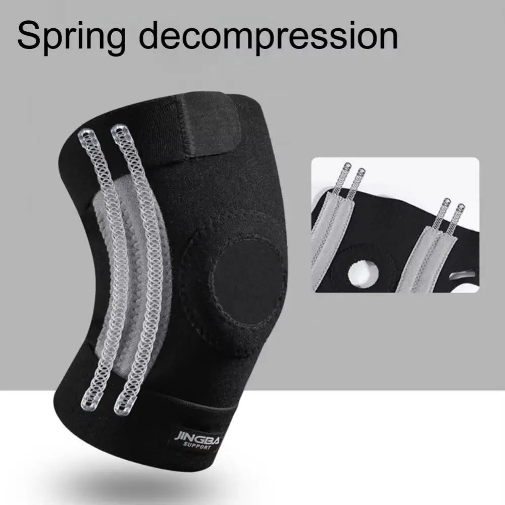 Elastic Adjustable Knee Pads Soft Anti-slip Fitness Knee Protector Breathable Comfortable Knee Brace Support Belt Volleyball
