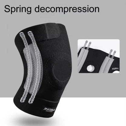 Elastic Adjustable Knee Pads Soft Anti-slip Fitness Knee Protector Breathable Comfortable Knee Brace Support Belt Volleyball