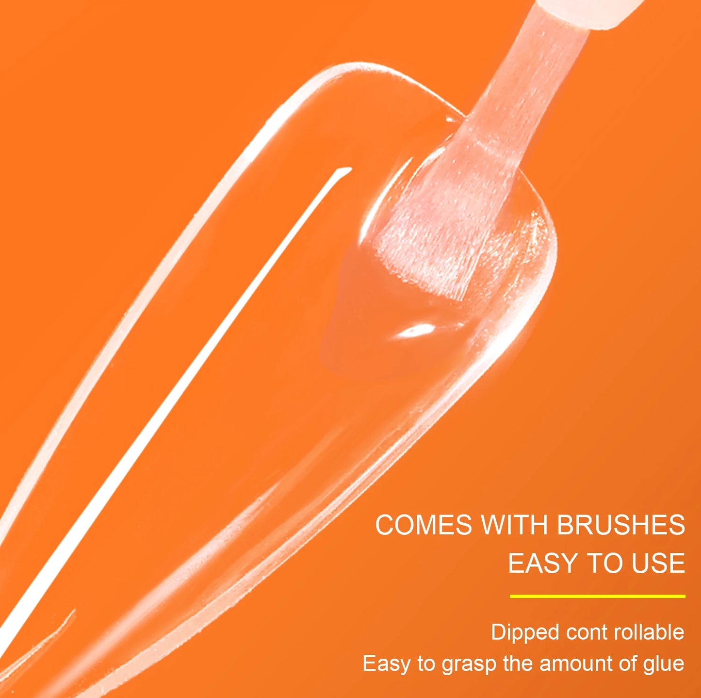 5pcs/2pcs 7g Super Strong Nail Glue For False Nail Tips, Acrylic Nails,Press OnNails,Fake Nails Art Decoration Lasting Adhesion