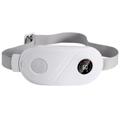 Women's Menstrual Period Hot Compress Warming Belt Vibrating Waist Massager