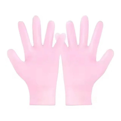 Silicone Skin Care 3-Piece Set - Reusable Moisturizing Mask Set, Gloves, Socks - For Face, Hands and Feet Dry, Cracked Skin, Set