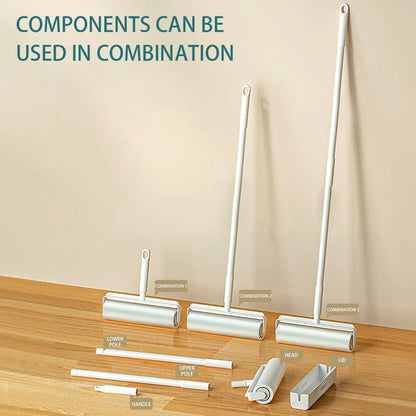 Clothes Bed Lint Remover Tool Large Cleaning Lint Roller With Long Handle For Car Seats Removes lint From Clothes