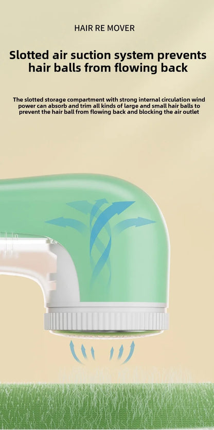 Removes Lint From Clothes Home USB Rechargeable Hair Remover Cleaning Supplies Household Tools Accessories Merchandises Garden
