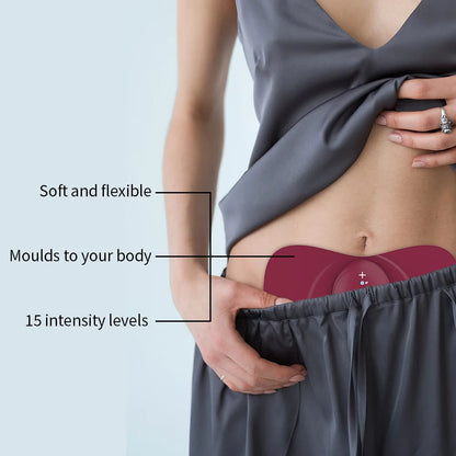 New Menstrual Heating Pad Menstrual Pain Relief Abdomen Massager Period Pain Relief Portable Cramp Relief Device