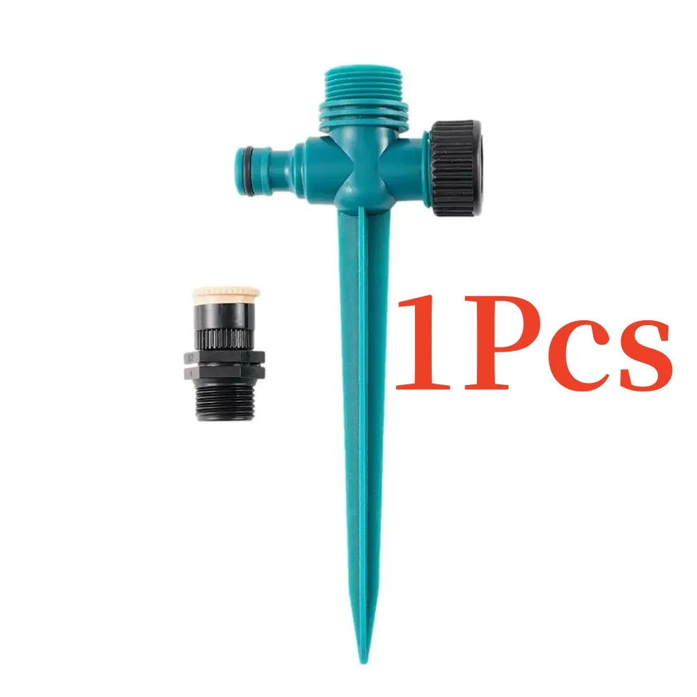 Garden Sprinkler 360° Rotation Irrigation Watering System Agriculture Ground Automatic Tube Adjustable Plug Buried Atomization