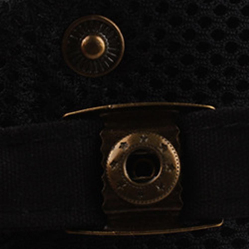 Hollow Breathable Mesh Men Beret Hat Adjustable Buckle Summer Autumn Sunscreen Men Cap Sport