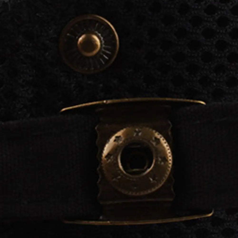 Hollow Breathable Mesh Men Beret Hat Adjustable Buckle Summer Autumn Sunscreen Men Cap Sport